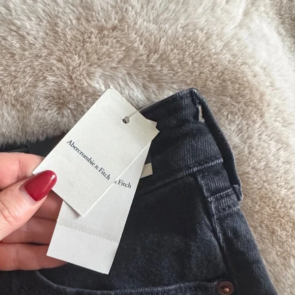 Abercrombie & Fitch Dark Denim Mini Skirt - Picture 8 of 9